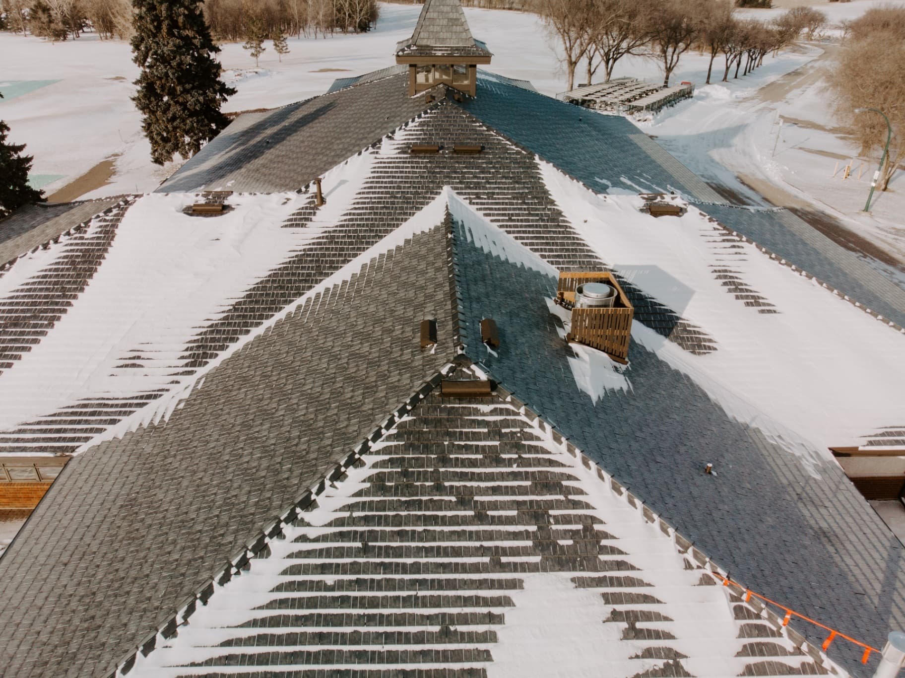 Rubber roofing detail