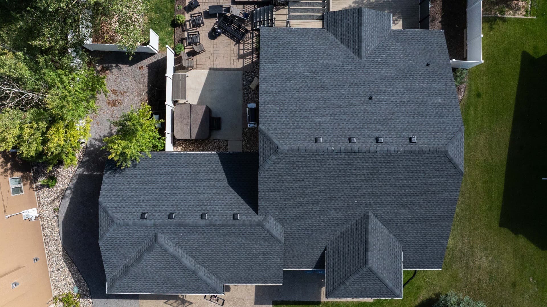 Shingle roof project