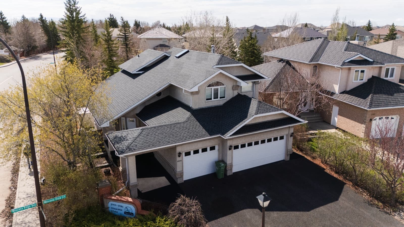 Optimum Roofing crew on the job in Regina